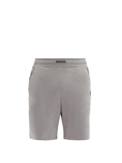 Matchesfashion.com Lahgo - Restore Cotton-blend Pyjama Shorts - Mens - Grey