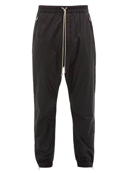 Matchesfashion.com Rick Owens - Padded Technical Shell Track Pants - Mens - Black