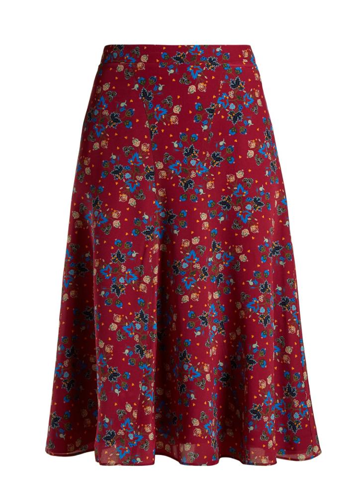 Altuzarra Caroline Floral-print Skirt