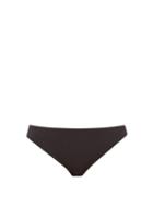 Matchesfashion.com Asceno - Naples Low-rise Bikini Briefs - Womens - Black