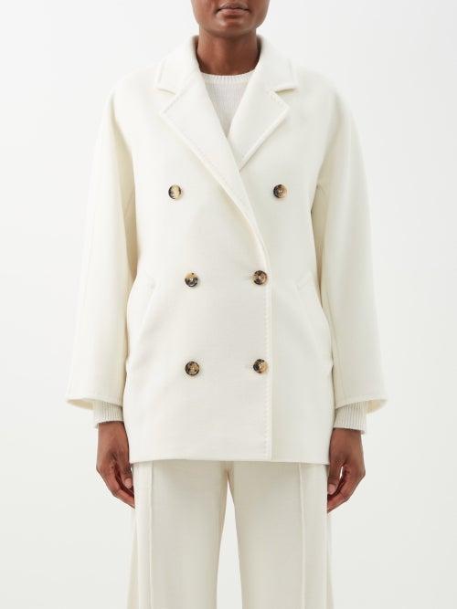 Max Mara - Guinea Coat - Womens - White