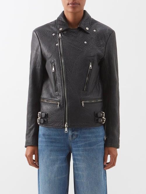 Raey - Vintage Leather Jacket - Womens - Black
