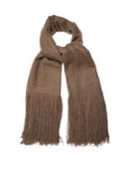 Denis Colomb Fringed Boucl-knit Cashmere Scarf