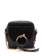 Matchesfashion.com See By Chlo - Joan Square Leather Cross-body Bag - Womens - Black