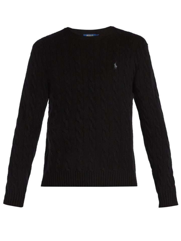 Polo Ralph Lauren Wool-blend Cable Knit Sweater