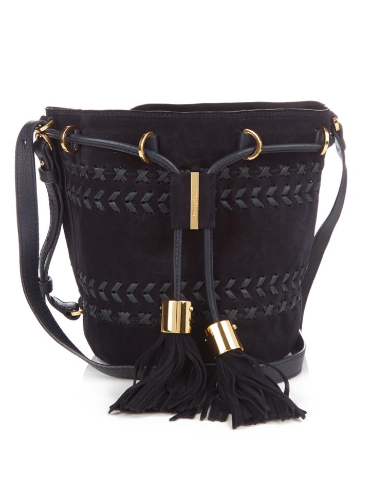 See By Chloé Vicki Small Suede-leather Cross-body Bucket Bag