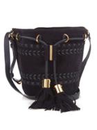 See By Chloé Vicki Small Suede-leather Cross-body Bucket Bag