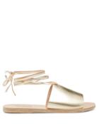Matchesfashion.com Ancient Greek Sandals - Christina Leather Sandals - Womens - Gold