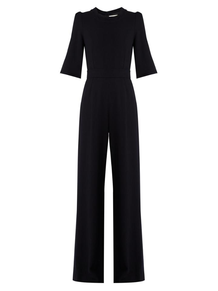 Goat Delauney Wool-crepe Jumpsuit