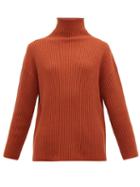 Matchesfashion.com Max Mara Leisure - Bolivia Wool Sweater - Womens - Dark Orange