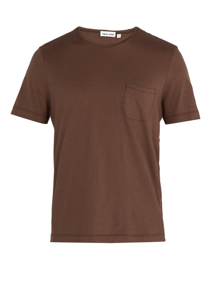Thorsun Crew-neck Cotton-jersey T-shirt