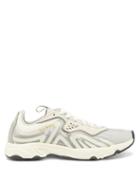 Matchesfashion.com Acne Studios - Panelled Faux-suede And Ripstop Trainers - Womens - White