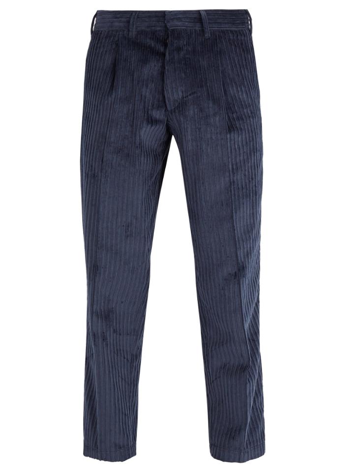 The Gigi Tonga Straight-leg Corduroy Trousers