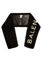 Balenciaga Shearling Scarf