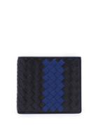 Bottega Veneta Two-tone Bi-fold Intrecciato Leather Wallet