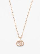 Gucci - Gg Running 18kt Rose-gold Necklace - Womens - Rose Gold