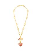Lizzie Fortunato Honeymoon Gold-plated Brass Necklace