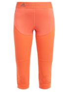 Matchesfashion.com Adidas By Stella Mccartney - Three Quarter Length Technical Running Leggings - Womens - Orange