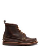Matchesfashion.com Yuketen - Maine Guide Leather Boots - Mens - Brown