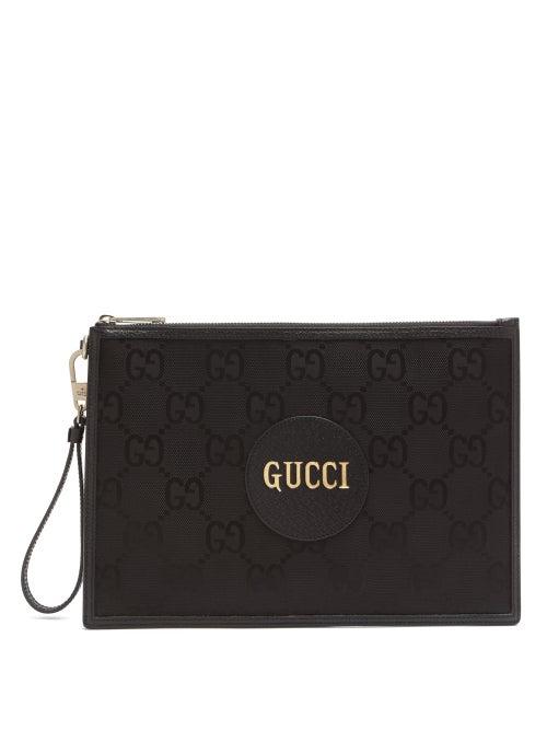Matchesfashion.com Gucci - Off The Grid Gg-jacquard Canvas Pouch - Mens - Black