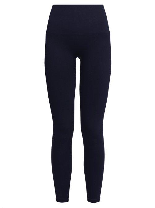 Matchesfashion.com Lndr - Eight Eight Seamless Leggings - Womens - Navy