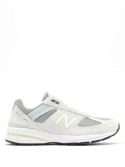 Matchesfashion.com New Balance - 990 Suede And Mesh Trainers - Womens - White