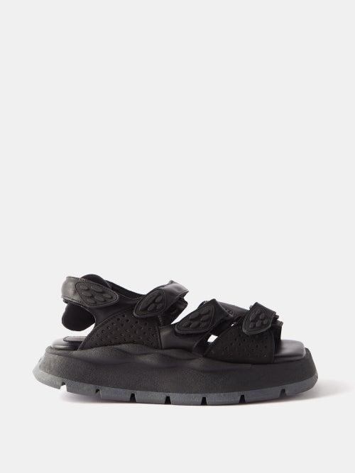 Eytys - Quest Leather Sandals - Mens - Black