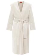 Altuzarra - Belted Hooded Wrap Coat - Womens - Cream