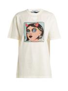 Prada Comic-print Cotton-jersey T-shirt
