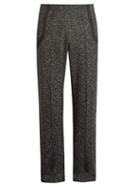 Raey Cotton-tape Wool And Cotton-blend Track Pants