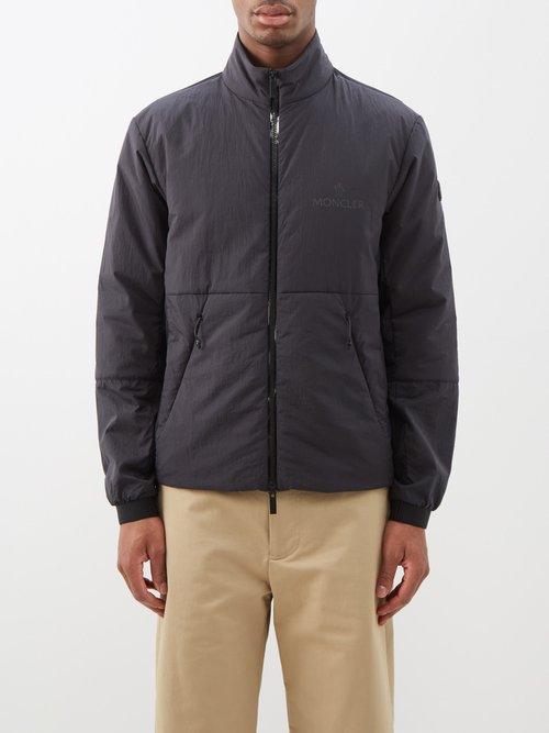 Moncler - Farret Crinkled-nylon Jacket - Mens - Black
