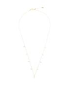 Matchesfashion.com Persee - Danae Diamond & 18kt Gold Necklace - Womens - Yellow Gold