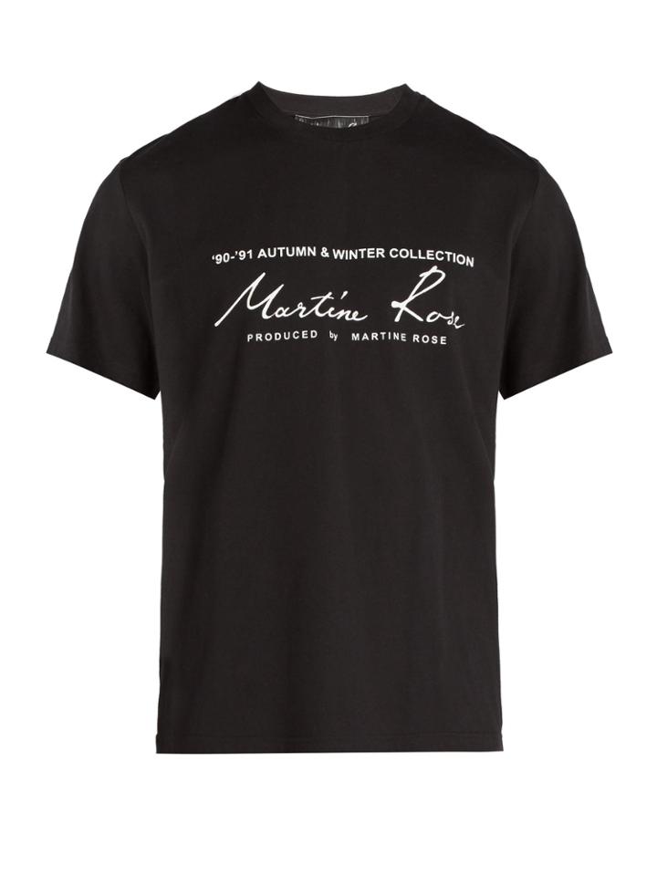Martine Rose Logo-printed T-shirt