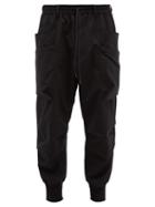 Y-3 - Wool-blend Ripstop Utility Trousers - Mens - Black