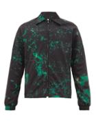Matchesfashion.com Cottweiler - Cruise Abstract Print Technical Blouson Jacket - Mens - Black Green