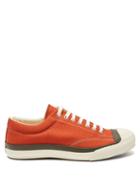 Matchesfashion.com Moonstar - Gym Court Canvas Trainers - Womens - Red