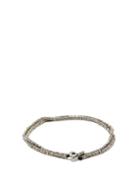 Matchesfashion.com M Cohen - Disc Silver Sterling Bracelet - Mens - Silver