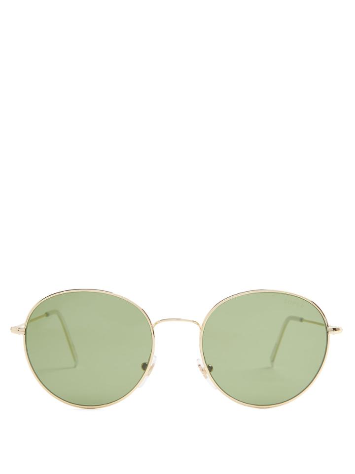 Retrosuperfuture Wire Round-frame Metal Sunglasses