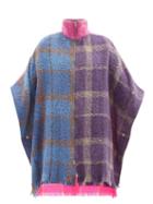 Rave Review - Sadie Upcycled Wool-blend Cape - Womens - Multi