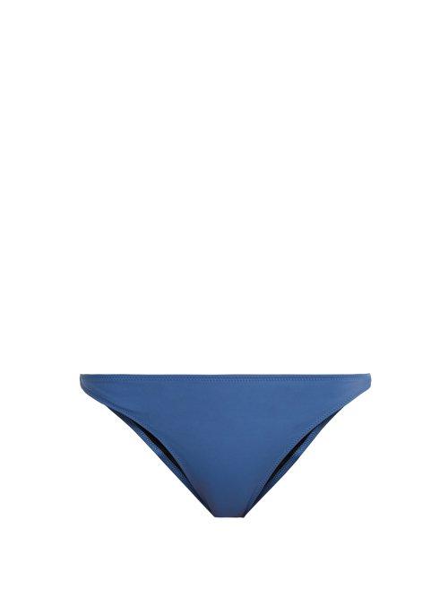 Matchesfashion.com Solid & Striped - The Elsa Bikini Briefs - Womens - Blue