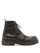 Matchesfashion.com Marsll - Zuccolona Leather Ankle Boots - Mens - Black