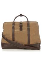 Malle Jack Waxed Cotton-canvas Messenger Bag