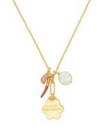 Matchesfashion.com Lizzie Fortunato - Mariner Charm Gold Plated Necklace - Womens - Blue