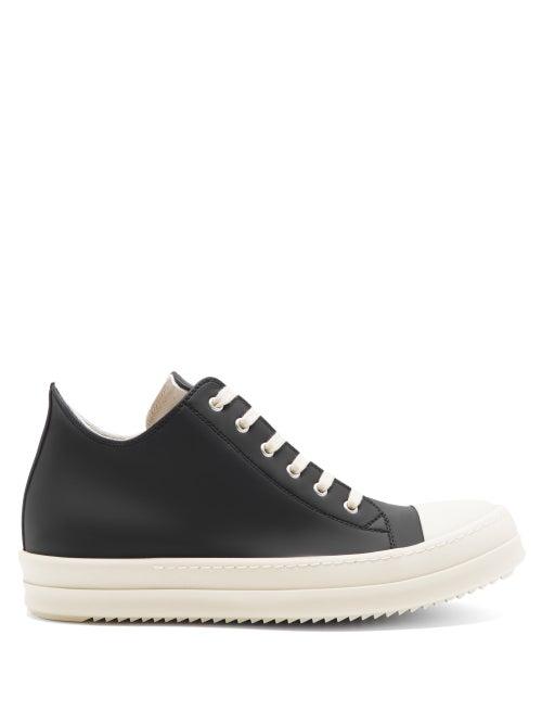 Matchesfashion.com Rick Owens Drkshdw - Ramones Rubber Trainers - Mens - Black White