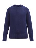 A.p.c. - X Suzanne Koller Ethan Wool Sweater - Mens - Navy