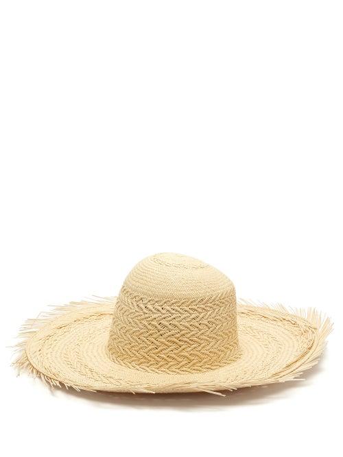 Matchesfashion.com Greenpacha - Bondi Toquilla Straw Hat - Womens - Beige