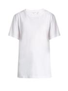 Matchesfashion.com Helmut Lang - Logo Print Cotton Jersey T Shirt - Womens - White