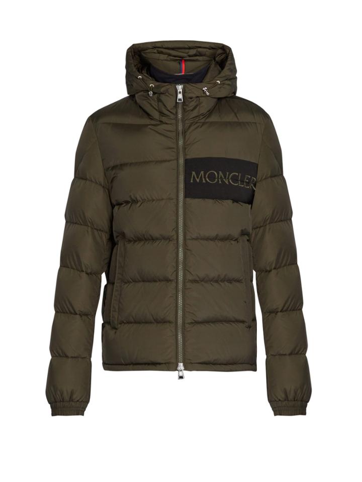 Moncler Aiton Quilted Shell Down Jacket