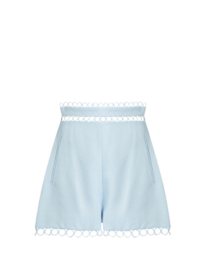 Zimmermann Winsome Circle-lace Shorts