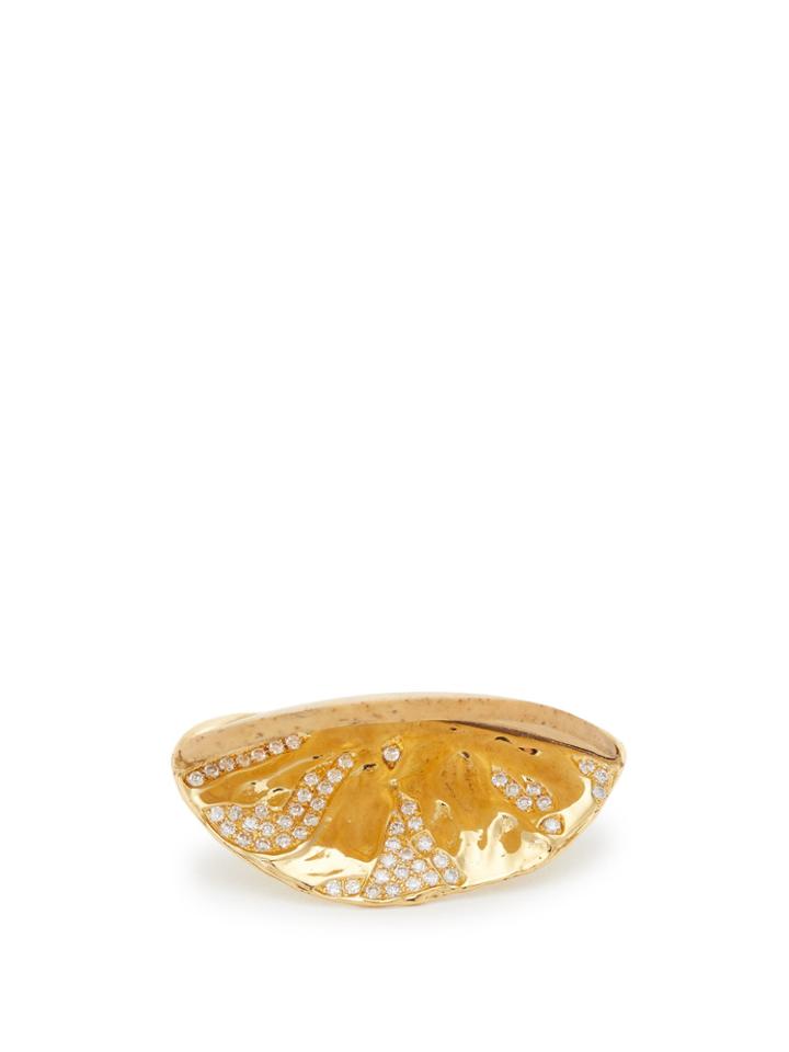 Patcharavipa Co-exist 18kt Gold & Diamond Ring